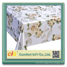 Cheap price printed pvc table cloth